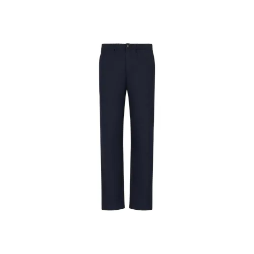 EMPORIO ARMANI FW24 Костюм Брюки Мужской Морской Синий