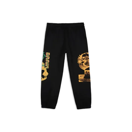 Brain Dead co-brand Черные Мужские Повседневные Брюки