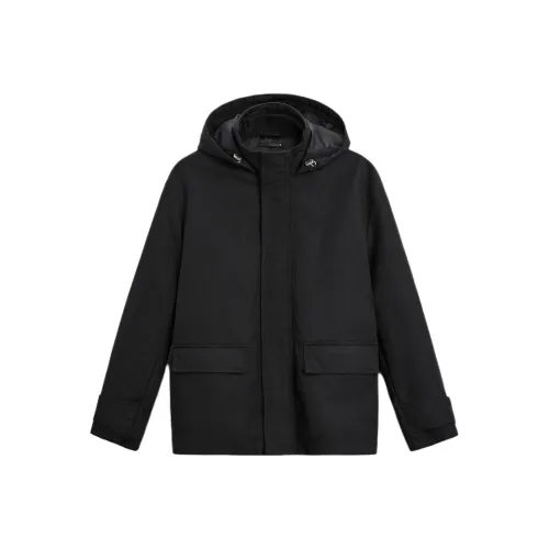 ZARA Черный Мужской Парки