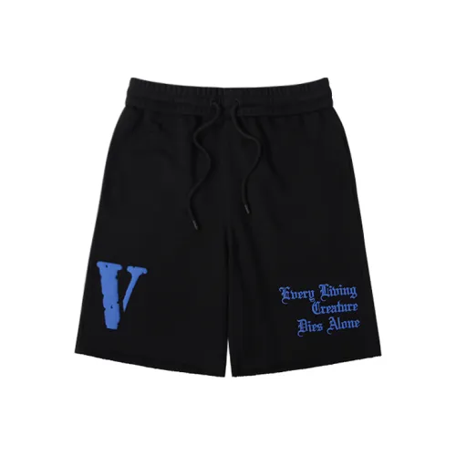 VLONE Gothic Alphabet Series Шорты Унисекс Черный Синий