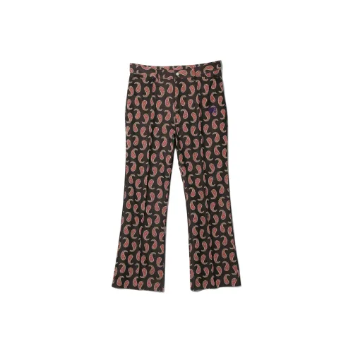 Needles SS25 Джинсы Унисекс Коричневый Красный