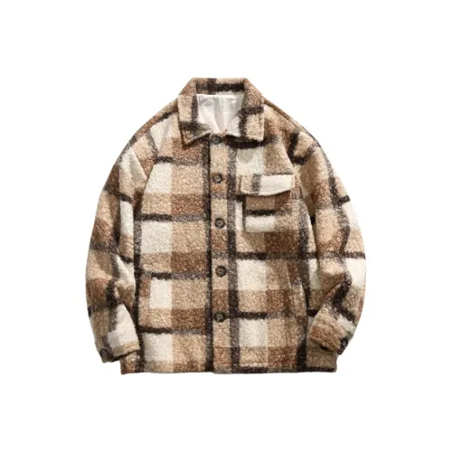 PEIMENG Куртки и Пальто Унисекс Коричневый