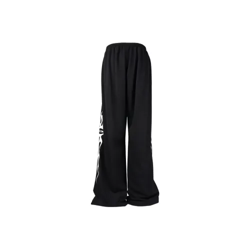 Balenciaga Мужские Повседневные Брюки Черные