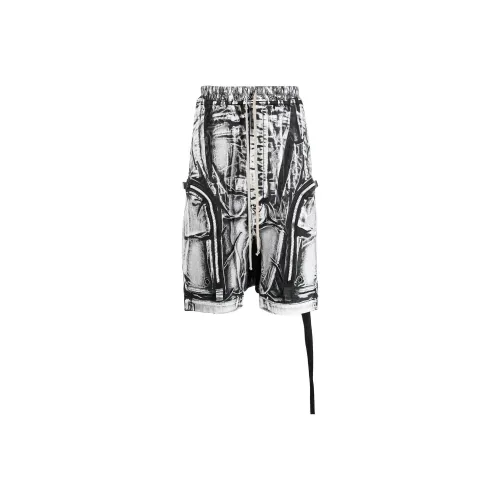 Rick Owens DRKSHDW Повседневные шорты Мужские Черные