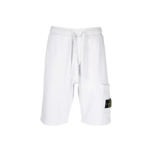 STONE ISLAND SS22 Повседневные шорты Men's Natural Белый