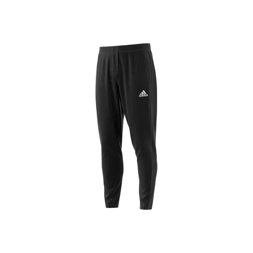 Adidas Вязаные Тренировочные Штаны Мужские Черные