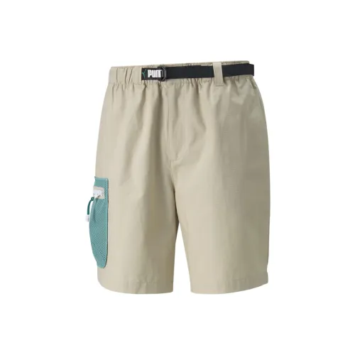 PUMA STUDIO ULTRABARE Light Brown Men's Casual Shorts
