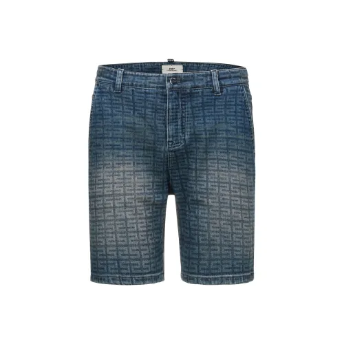 23R+ Blue Men's Denim Shorts