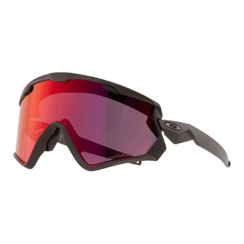 Oakley Нерегулярная форма Солнцезащитные очки Мужской Черный