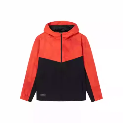 361° Тренчкот Мужской Deep Оранжевый Красный Супер Черный