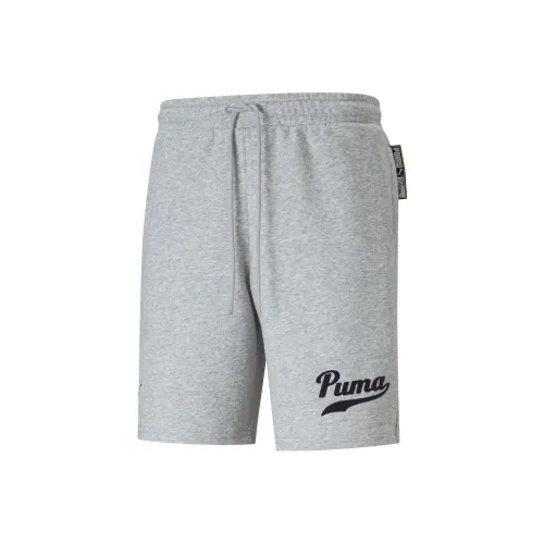 PUMA Серые Мужские Повседневные Шорты