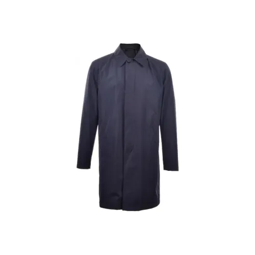 CORNELIANI Тренчкот Мужской Синий