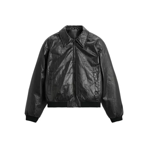 ZARA Черные Мужские Кожаные Куртки