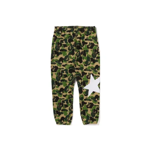 A BATHING APE Вязаные тренировочные брюки для мужчин