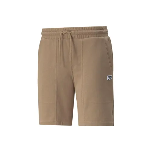 PUMA Khaki Мужские Повседневные Шорты