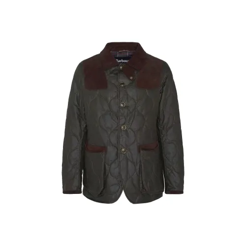 BARBOUR FW24 Пуховик Мужской Оливковый