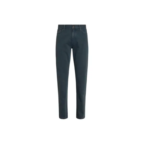 Ermenegildo Zegna Бирюзовый Мужской Джинсы