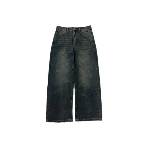 MIRACLE KILL Синие Унисекс Джинсы