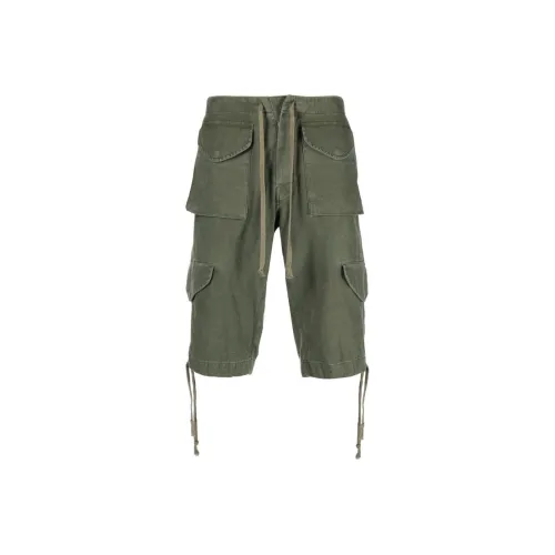 GREG LAUREN Зеленые Мужские Карго Шорты