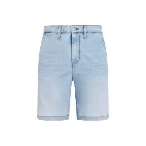 Calvin Klein SS24 Series Джинсовые шорты Мужские Джинсовый Светло-Синий