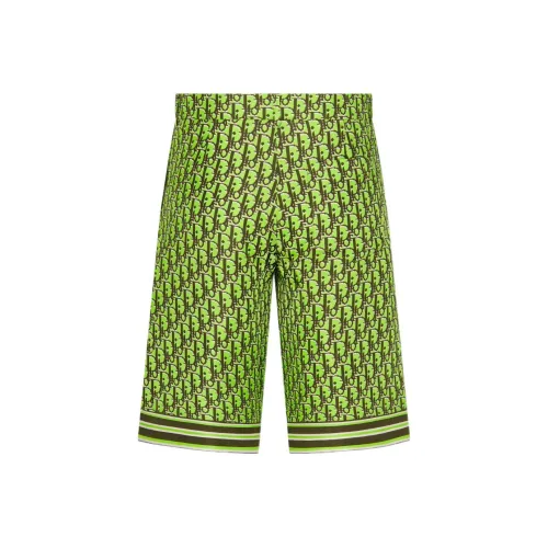 DIOR Quarterly New Products Зеленые Мужские Повседневные Шорты