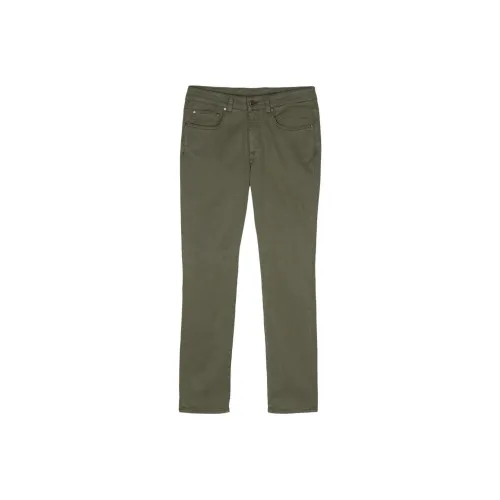Boglioli SS24 Повседневные брюки Мужские Оливково-зеленые
