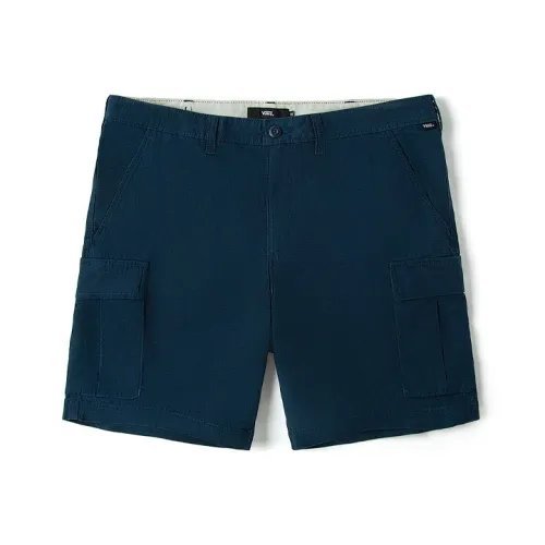 Vans Blue Men's Cargo Shorts Ванс Синий Карго Шорты Мужские
