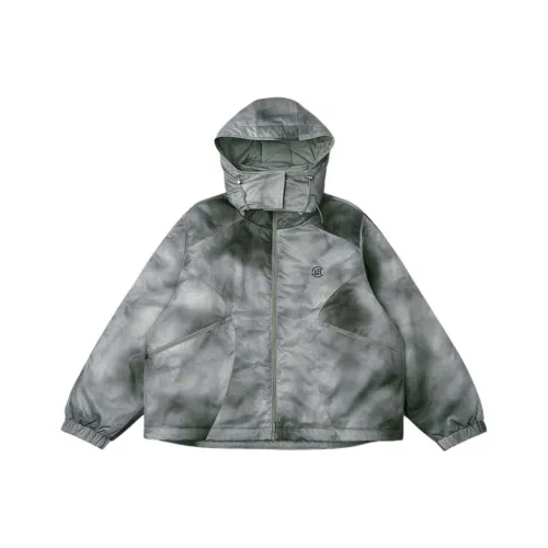 CLOT Ink Синий Мужской Пуховик