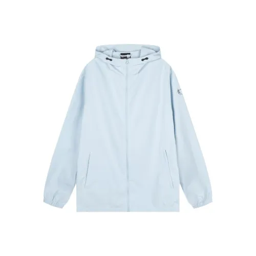 QIAODAN Тренчкот Мужской Светло-Синий