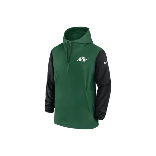 nike NFLNew York Jets FW24 Sideline Pre Game Игрок Куртка Мужская Зеленая