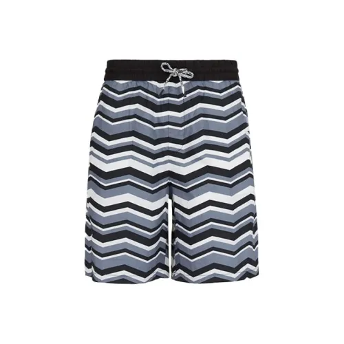 EMPORIO ARMANI Blue Men's Casual Shorts EMPORIO ARMANI Синий Мужские Повседневные Шорты