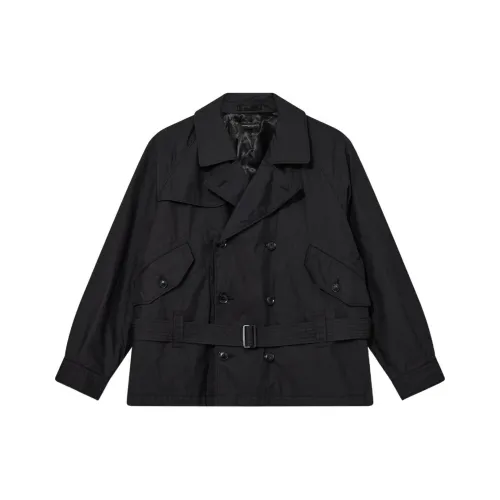Сотрудничество Engineered Garments Черный Мужской Тренч