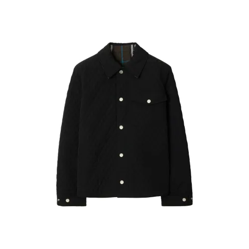 Burberry FW24 Куртки и Пальто Мужской Черный