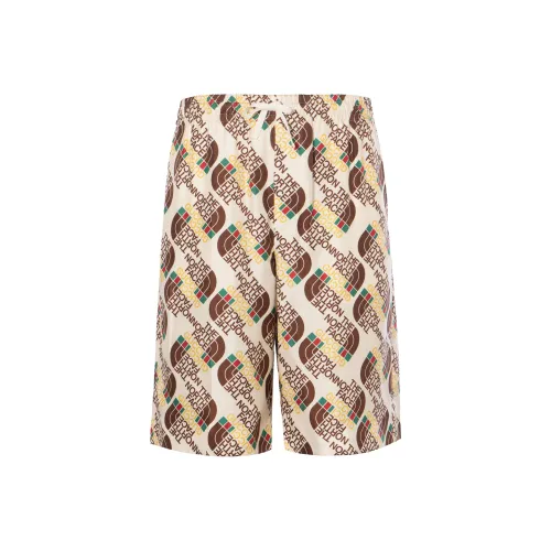 GUCCI x THE NORTH FACE Повседневные шорты Мужские Коричневые