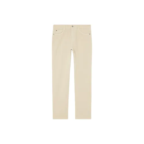 Loro Piana Бежевый Мужской Джинсы