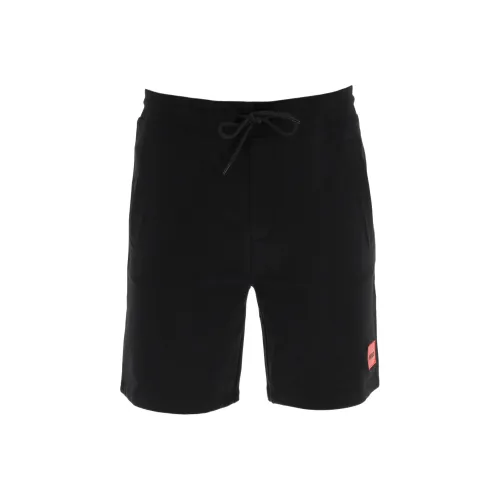 Hugo Boss Черные Мужские Повседневные Шорты