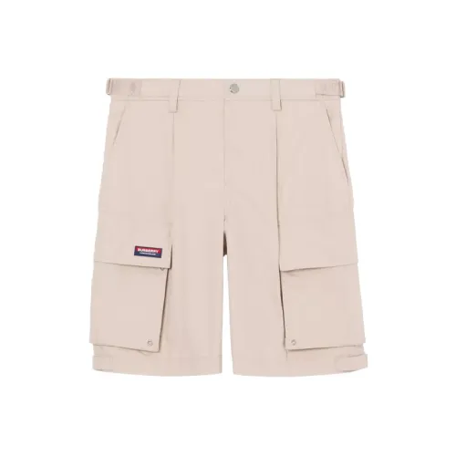 Burberry Карго Шорты Мужские Мягкие Рыжевато-Коричневые