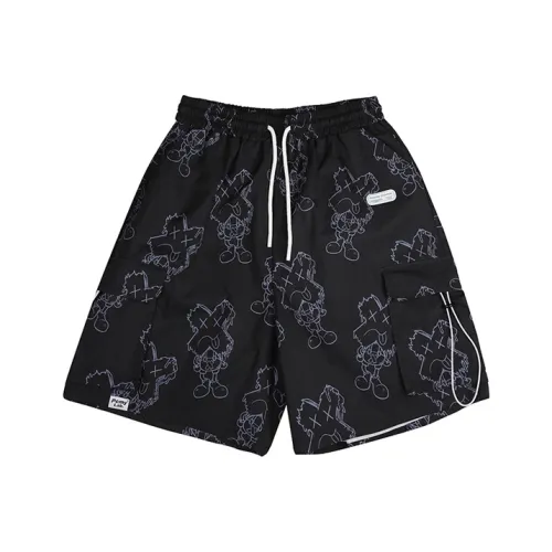 PCMY Loose Fit Shorts Unisex Black