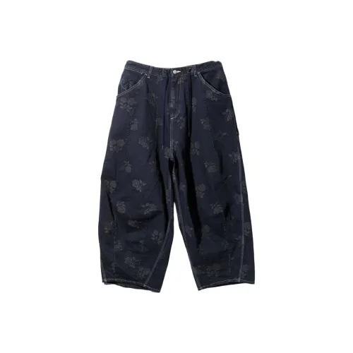 Needles Синие Унисекс Джинсы