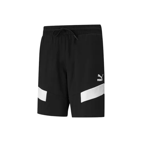 PUMA Повседневные комплекты из топов и блузок Черные мужские повседневные шорты