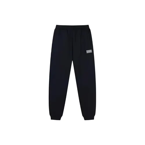 361° ZONGXUNXILIE Вязаные тренировочные брюки Мужские Супер-черные