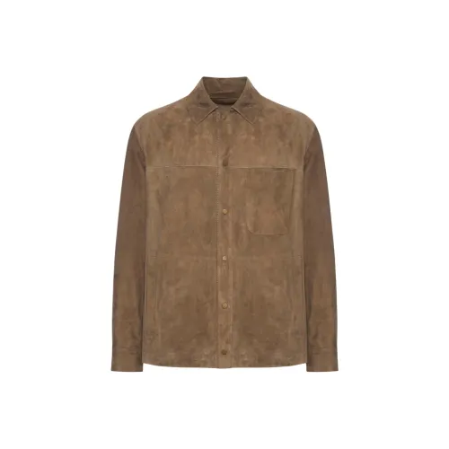 SALVATORE SANTORO Куртки и Пальто Мужской Коричневый