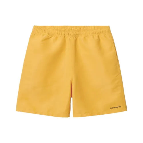 Carhartt WIP Желтые Мужские Повседневные Шорты