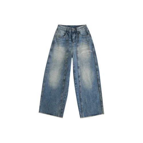 HARDY HARDY Джинсы Унисекс Деним Синий