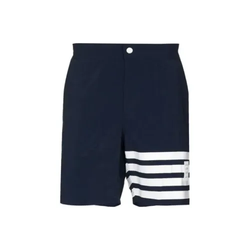 THOM BROWNE Blue Men's Casual Shorts  
THOM BROWNE Синий Мужские Повседневные Шорты