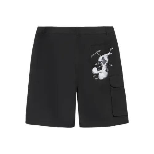 LiNing x Disney Повседневные шорты Мужские Черные