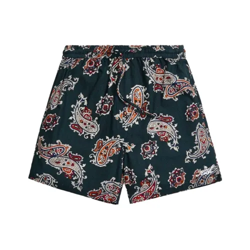 Kith Зеленые Унисекс Повседневные Шорты