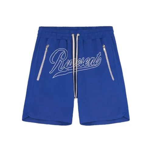 REPRESENT Blue Men's Casual Shorts REPRESENT Синий Мужские Повседневные Шорты