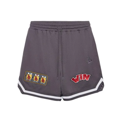 New Era x MLB Base Logo Повседневные шорты Унисекс Темно-серый