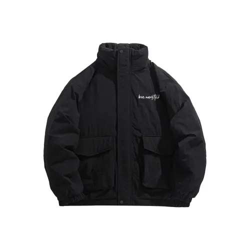 Love Monster Хлопковый пуховик Унисекс Синий